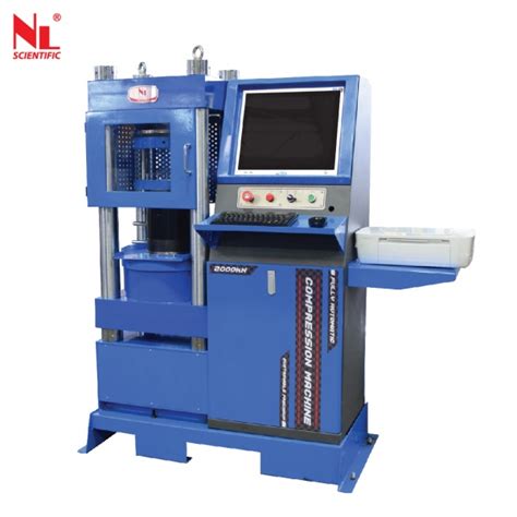 automatic compression testing machine 2000kn|F.